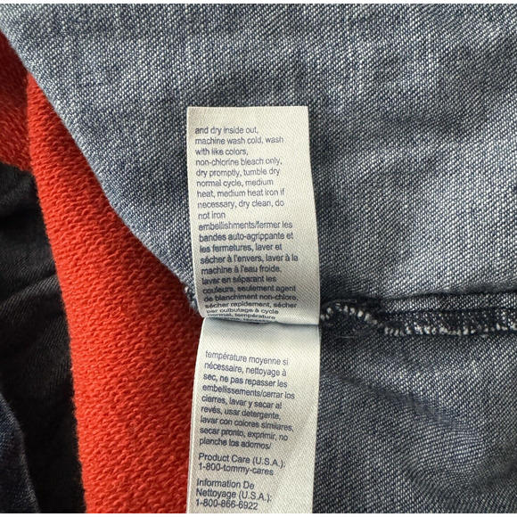 Tommy Hilfiger Dress Girls XL High Risk Red White H Dress Sweatshirt Casual - Picture 6 of 6